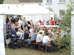 Gartenfest an Jakobi Dorfmitte