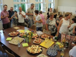 DeCamino feiert mit Klärle 70er