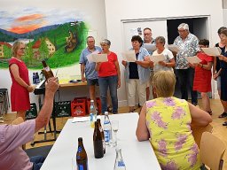 2022 07 19 decamino und kirchenchor gratulieren sieger und peter 026